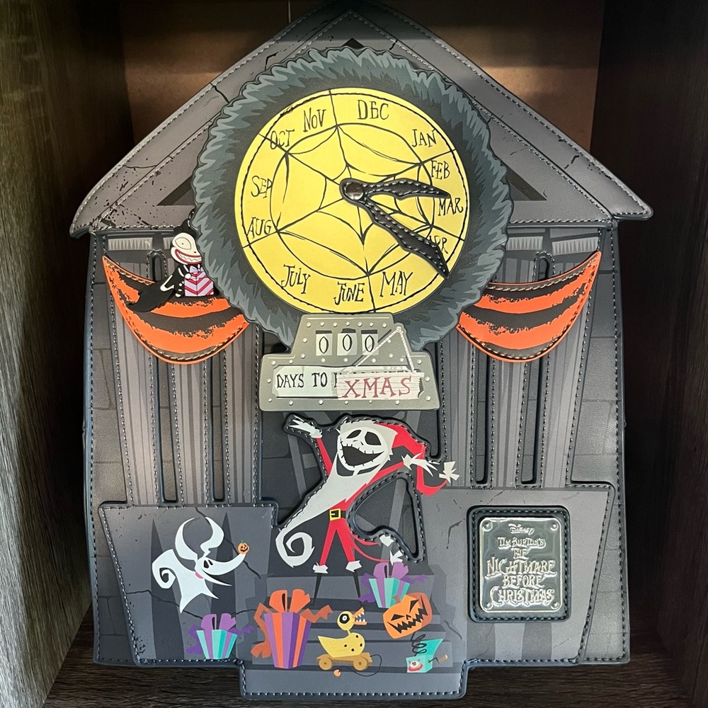Loungefly Disney Nightmare Before Christmas Town Hall Mini Backpack